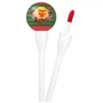 Chupa Chups Lip Locker Watermelon - Жидкий тинт со стойким пигментом, Тёплый красный, арбуз, 7 гр