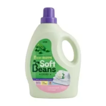 Cj Lion - Кондиционер для белья Soft Beans на основе экстракта зеленого гороха, 1.5 л