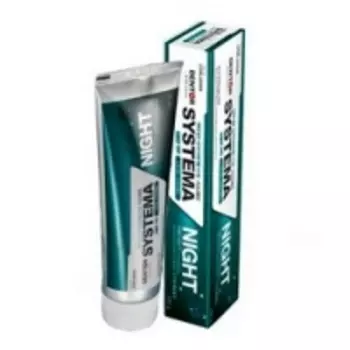Cj Lion Toothpaste Systema - Зубная паста ночная антибактериальная защита, 120 г.