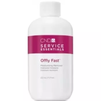 CND Offly Fast - Питательная жидкость для удаления искусственных покрытий, 222 мл