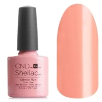 CND Shellac Flora &amp; Fauna Salmon Run - Гелевое покрытие # 90783, 7,3 мл