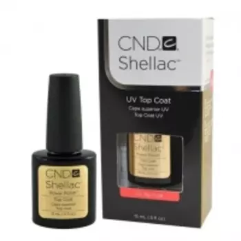 CND Shellac Uv Original Top Coat - Верхнее покрытие, 15 мл