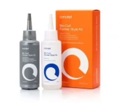 Concept - Набор для холодной перманентной завивки нормальных волос "Живой локон" № 1, 2 х 100 мл