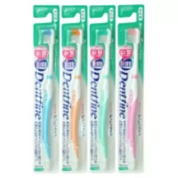 Create - Зубная щетка с компактной чистящей головкой и щетинками разного уровня жесткая