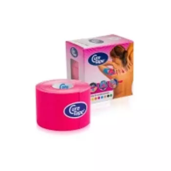 Cure Tape Classic - Тейп, хлопок 5 см * 5 м, розовый, 1 шт