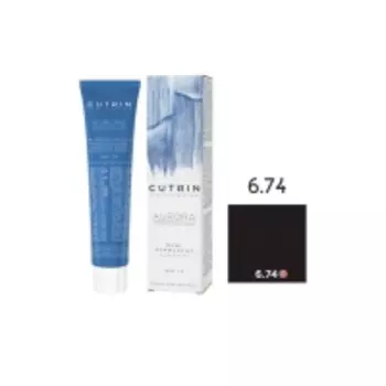 Cutrin - Безаммиачный краситель, 6.74 Какао, 60 мл