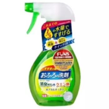 Daiichi Funs - Спрей чистящий, для ванной комнаты, с ароматом свежей зелени, 380 мл