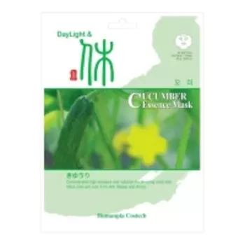 Day Light - Тканевая маска с экстрактом огурца на основе эссенции, 24 г