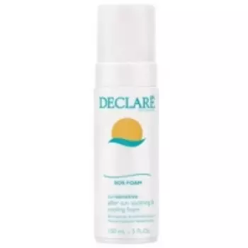 Declare After Sun Soothing And Cooling Foam - Пенка успокаивающая после загара с охлаждающим эффектом, 150 мл