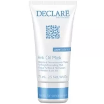 Declare Anti-Oil Mask - Маска для жирной и проблемной кожи, 75 мл