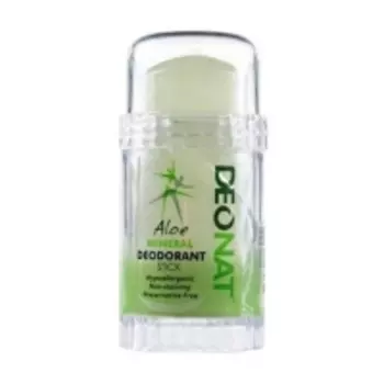 DeoNat - Дезодорант кристалл с экстрактом алоэ вера, 60 г