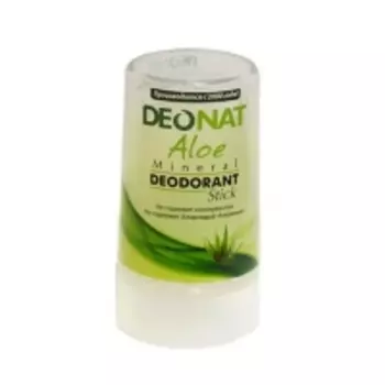 DeoNat - Дезодорант кристалл с соком алоэ вера, 40 г