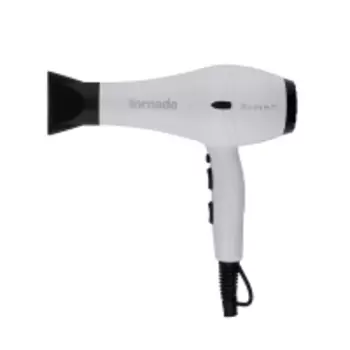 Dewal Pro - Фен Pro Tornado White c ионизацией, 2 насадки