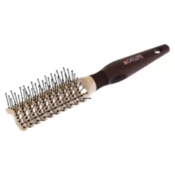 Dewal - Щетка туннельная «Mокка», с керамическим покрытием, пластиковый штифт, 9 рядов, 1 шт.