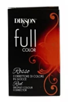 Dikson Color System Full Color Corrector Red - Корректор цвета в каплях, красный, 10 мл