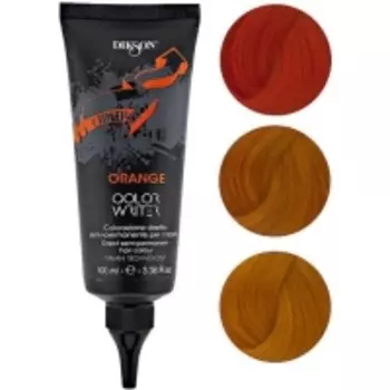 Dikson Color Writer Orange - Прямой краситель волос, оранжевый, 100 мл
