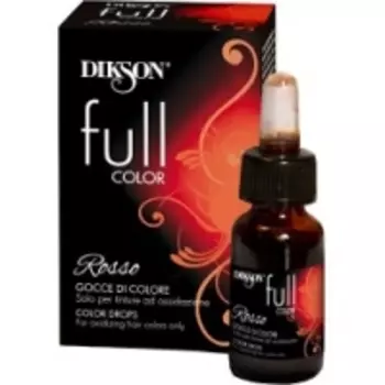 Dikson Full Color Rosso - Корректор цвета в каплях, Красный, 10 мл