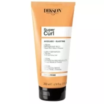 Dikson - Крем с авокадо и эластином для кудрявых и вьющихся волос Curl Definition Cream, 200 мл