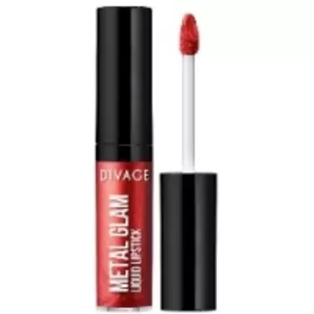 Divage Metal Glam Lipstick - Жидкая губная помада, тон 01, 6 мл