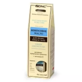 DNC Kosmetika - Масло кокосовое для волос, лица и тела, 60 мл