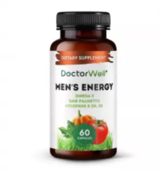 DoctorWell Men’s Energy - Комплекс витаминов и минералов для мужчин, 60 капсул