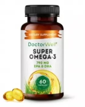 DoctorWell - Супер Омега-3, 60 капсул