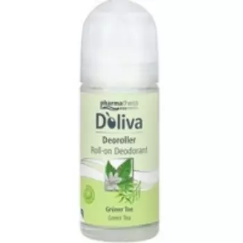 Doliva Deoroller - Дезодорант роликовый с зеленым чаем, 50 мл