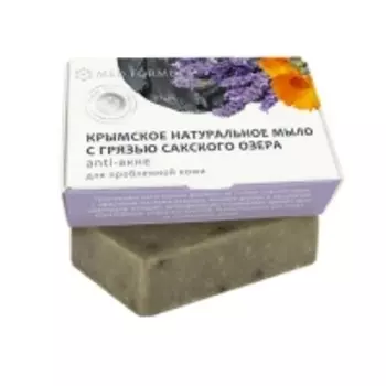 Дом Природы - Мыло на основе грязи Сакского озера, Anti-акне, 100 г
