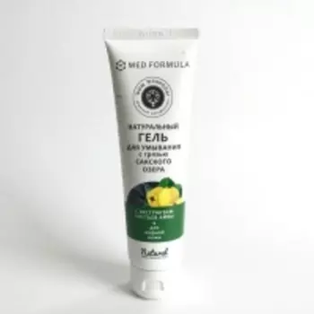 Дом Природы - Натуральный гель для умывания с грязью Сакского озера для жирной кожи, с экстрактом листьев айвы, 150 г