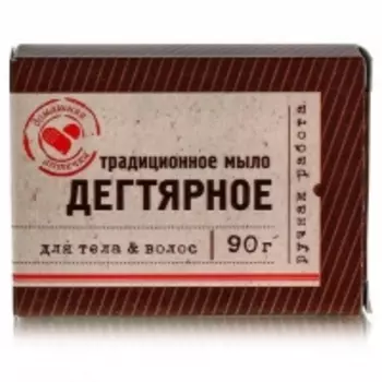 Домашняя аптечка - Мыло дегтярное, 90 г