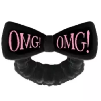 Double Dare OMG! Hair Band Black - Повязка косметическая для волос, черная