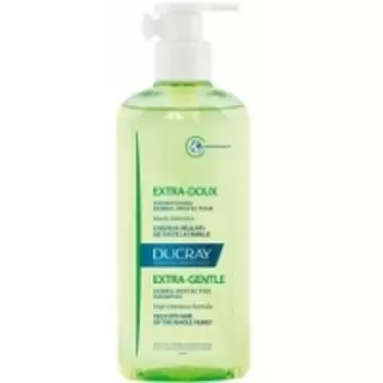 Ducray Extra-doux Shampooing dermo-protecteur - Шампунь защитный, для частого применения без парабенов, 400 мл