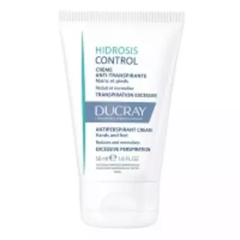 Ducray Hidrosis Control - Дезодорант-крем для рук и ног регулирующий избыточное потоотделение, 50 мл