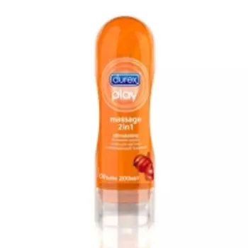 Durex Play Massage 2in1 Stimulating - Гель-смазка массажная с гуараной, 200 мл