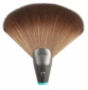 Eco Tools Fan Brush Head - Сменная насадка кисти для хайлайтера, 1 шт