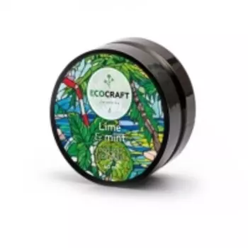 EcoCraft - Маска для лица и зоны декольте моделирующая, Лайм и мята, 60мл