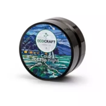 EcoCraft - Маска гидрогелевая для лица, Цвет ночи, 60мл