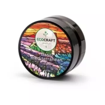EcoCraft - Скраб для лица, Базилик средиземноморский, 60мл