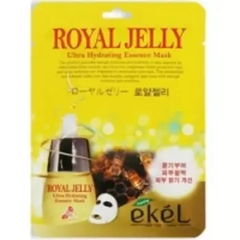 Ekel Royal Jelly Ultra Hydrating Essense Mask - Маска тканевая с маточным молочком, 25 г