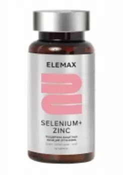 Elemax - Комплекс "Cелен + цинк", 60 таблеток