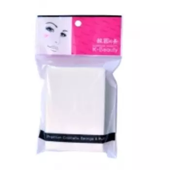 Eq Maxon - Спонж косметический, Прямоугольник, 7х10 см, 8 шт