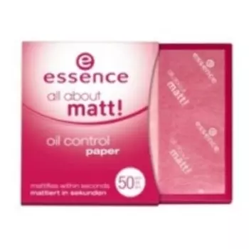 essence All About Matt Oil Control Paper - Матирующие салфетки, 50 шт.