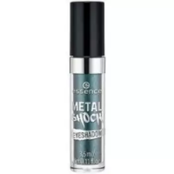essence Metal Shock Eyeshadow - Тени для век, тон 04 зеленый с блеском