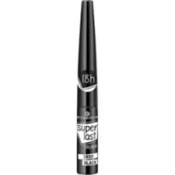 essence Superlast Eyeliner Deep Black - Подводка для глаз, черная