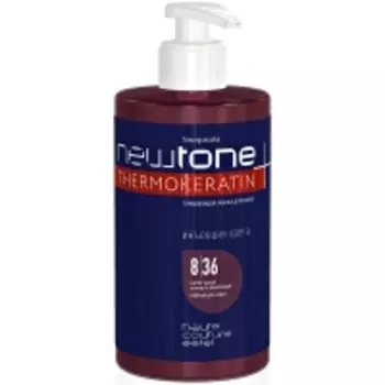 Estel Newtone - Тонирующая маска для волос, 8/36 Светло-русый золотисто-фиолетовый, 435 мл