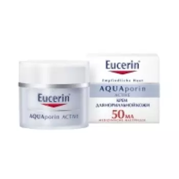 Eucerin - Интенсивно увлажняющий крем для чувствительной кожи нормального и комбинированного типа, 50 мл