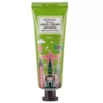 Eunyul Green Tea - Крем для рук, питательный, с экстрактом зеленого чая, 50 г