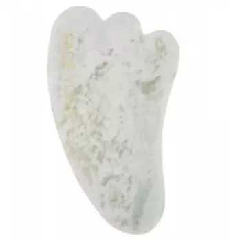 Face Yoga - Гуаша-лапка из молочного нефрита, 1 шт