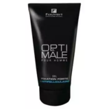 Fauvert Professionnel Optimale Gel Fiation Forte Et Antipelliculaire - Гель против перхоти сильной фиксации, 150 мл