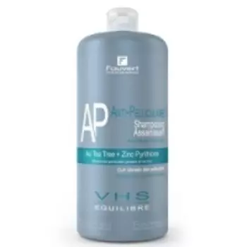 Fauvert Professionnel VHS Equilibre Shampooing Assainissant - Шампунь от сухой перхоти антибактериальный с маслом Чайного дерева, 1000 мл